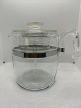 Vintage Pyrex Flameware Glass Percolator 7759-B 9 Cup Coffee Pot Complet... - £73.66 GBP