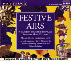 Festive Airs BBC Music Inspirational Mozart Haydn Verdi Classical + Bonu... - £4.28 GBP