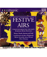Festive Airs BBC Music Inspirational Mozart Haydn Verdi Classical + Bonus CD! - £4.27 GBP
