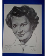 Shirley Booth Academy Award Portrait Print Vintage 1962 Volpe Come Back ... - $226.56 MXN
