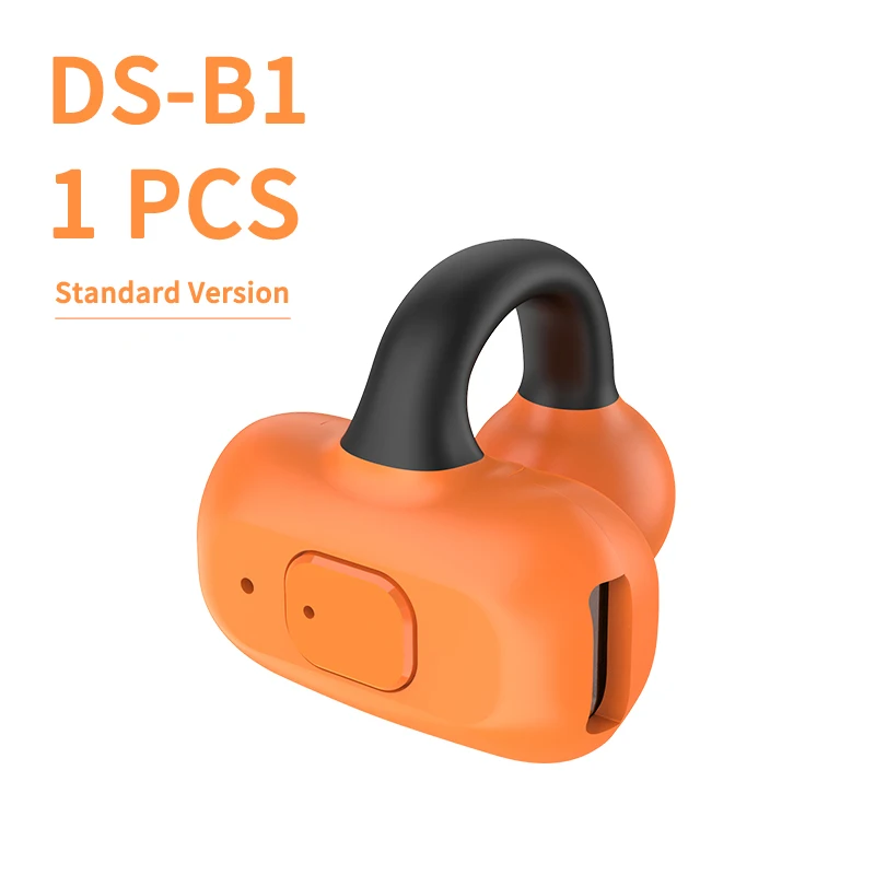 Ear-Clip Wireless Earphone HIFI Heavy Bass Surround Stereo Sound TWS Bluetooth 5