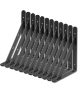 Aluminum Alloy 12 Pack （8 Inch X 6 Inch） Heavy Duty Shelf Bracket - £59.00 GBP