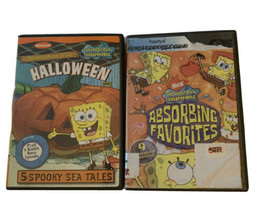 SpongeBob Squarepants DVDs Halloween Spooky Sea Tales &amp; Absorbing Favorites - £6.72 GBP