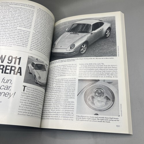 "UP-FIXIN DER PORSCHE VOL. V "TECH DATA FROM "PORSCHE PANORAMA" 1993-1995 Item image 13