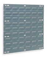 Akro-Mils 30618 Steel Louvered Panel, 18 In W X 5/16 In D X 20 In H, Gray - £82.91 GBP