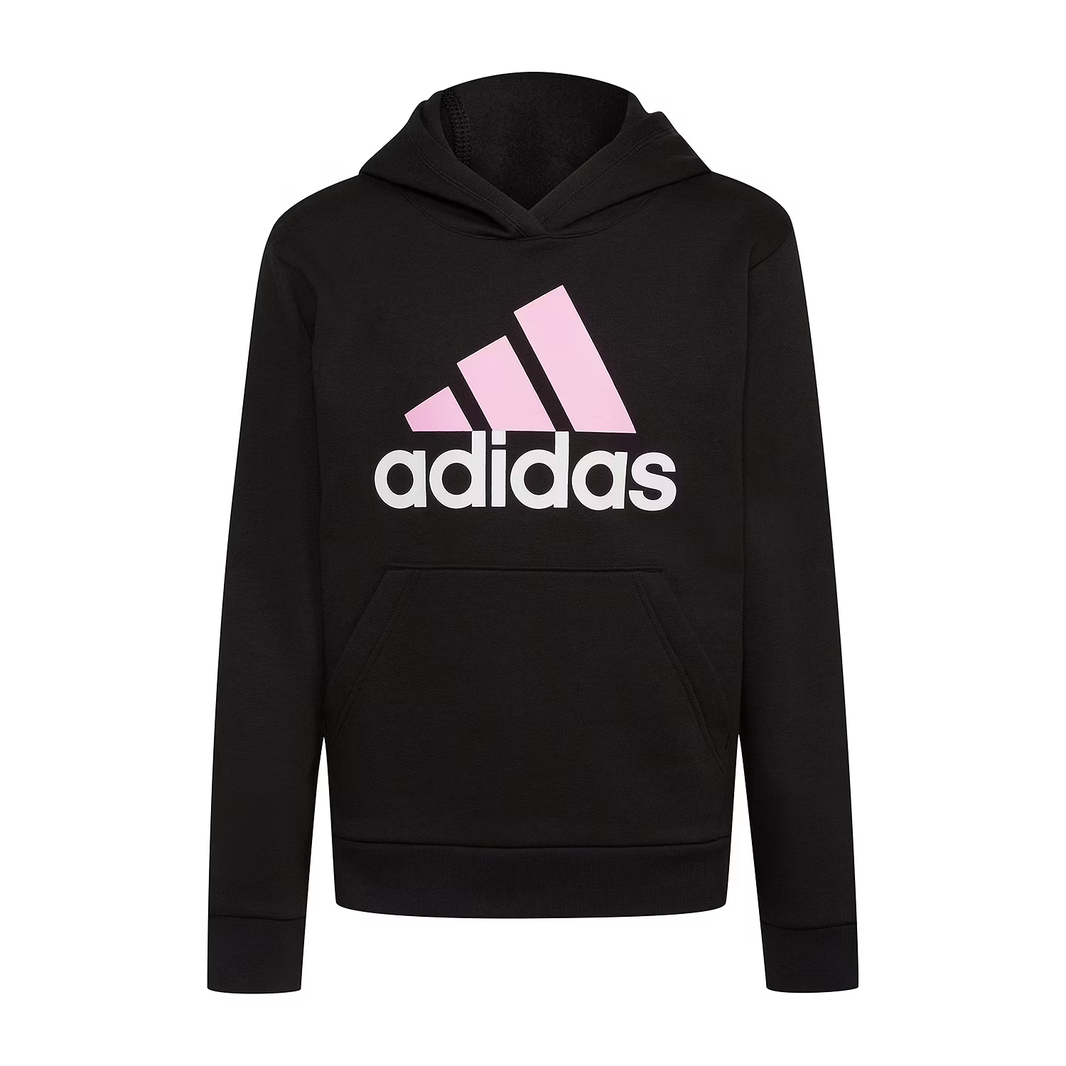 Primary image for adidas Big Girls Fleece Hoodie Large Plus (14 Plus) Adi Black