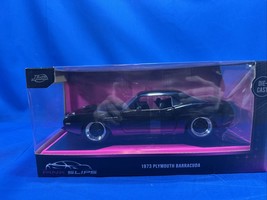 Jada Pink Slips 1973 Plymouth Barracuda 1:24 - Black &amp; Purple New In Box - $27.99