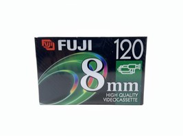 Fujifilm 120 8MM High Quality Videocassette Tape Sealed New NIP NOS - $9.89