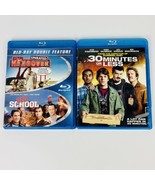 Hangover, Old School &amp; 30 Minutes Or Less (Blu-ray) Lot Of 3 Movies, Com... - £7.71 GBP
