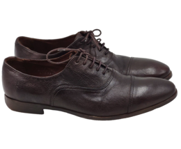 Paul Smith Brown Cap Toe Oxford Men&#39;s Shoes Size 8 - $69.25