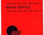 Chateau Regency Christchurch New Zealand Lamplighter Room Service Menu - $29.67