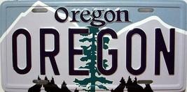 Oregon State License Plate Novelty Fridge Magnet - $7.99