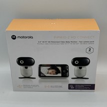 Motorola 5.0&quot; PIP1610-2 HD Connect Motorized Baby Monitor 2 Camera Pack ... - $79.43