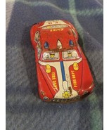 Tin Litho Japan Fire Chief FD Toy Car - $38.02 CAD