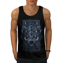 Wellcoda Hungry Blood Wolf Animal Mens Tank Top,  Active Sports Shirt - £14.74 GBP+