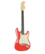 Squier Guitar - Electric Stratocaster Red And White Right handed 471784 - $79.00