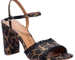 Kate Spade Women Slingback Sandals Olivia Size US 6B Leopard Print Raffi... - $66.33