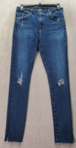 AG Adriano Goldschmied Jeans Women&#39;s 27 Blue The Farrah Ankle Skinny Hig... - $26.79