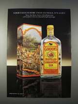 1978 Gordon's Gin Ad - Good Taste is More Than an Image - $18.49