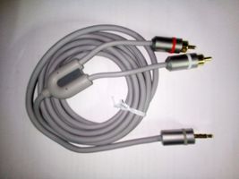 Audio cable - RCA (M) - mini-phone stereo 3.5 mm (M) - 7 ft - $1.97