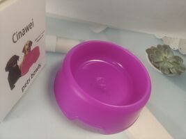 Cinawei pets feeding bowls,Vibrant, Durable Material image 2