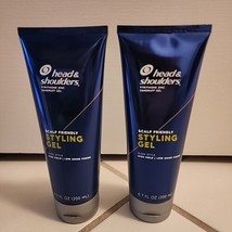 2 × Head &amp; Shoulders Scalp Friendly Styling Gel High Hold Low Shine Exp ... - $49.49