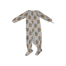 Carters Fleece Footed Pajama Blanket Sleeper Size 6 7 8 10 12 14 Yellow ... - $394.19 MXN