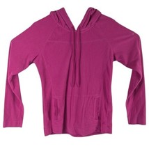 Pink Columbia Fleece Hoodie Womens Size Medium Hooded Full Zip Light Swe... - $29.70