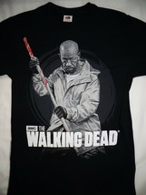 The Walking Dead TWD Morgan Jones Lennie James Bloody Staff Stick T-Shirt - £3.98 GBP+