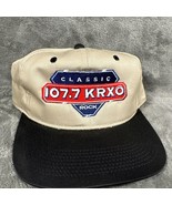 Vintage 107.7 KRXO FM Hat Oklahoma City Classic Rock Station OS - $53.21 CAD