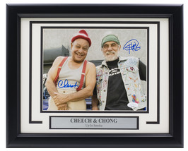 Cheech and Chong Signed Framed 8x10 Up in Smoke Photo JSA VV18281 Hologram - $155.19