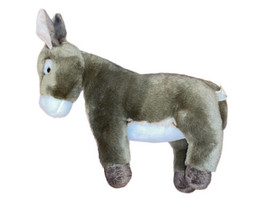 Jaag Donkey Mule Plush Brown Stuffed Animal 7.5” Realistic - £11.06 GBP