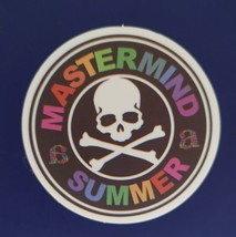 Mastermind Summer Humor Skateboard Laptop Guitar Decal Sticker - £3.01 GBP
