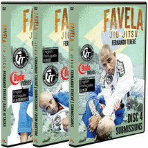 Fernando Terere - Favela Jiu Jitsu Submissions 3 DVD Box Set BJJ MMA NEW - £38.71 GBP