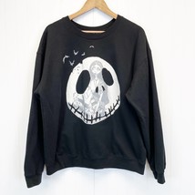 Disney Nightmare Before Christmas Juniors XL (15-17) Sweatshirt Black Sally Jack - £11.58 GBP