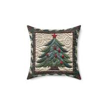 Christmas Tree Quilt Art - Cottagecore Festive Charm - Nostalgic Grandmillennial - $45.77+