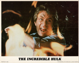 The Incredbile Hulk TV series 1979 movie 8x10 original lobby Bill Bixby screams - £27.36 GBP