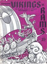 NFL NCAA College Football Program Metal Sign 12X8in Vintage Old Print Lo... - $24.74