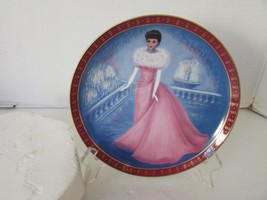 DANBURY MINT COLLECTIBLE PLATE BARBIE ENCHANTED EVENING LTD ED #5704 - $128.24 MXN