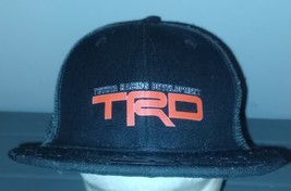 TOYOTA TRD Toyota Racing Development Black Red Baseball Trucker Hat Snap... - $10.00