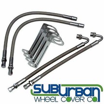 AML1 by Phoenix USA Braided Valve Extensions Dual Rear Wheels 16&quot; / 17&quot; ... - £50.91 GBP