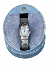 Citizen Eco-Drive Womens B023-H28526 Mother Of Pearl Light Blue Face Works! - £35.85 GBP