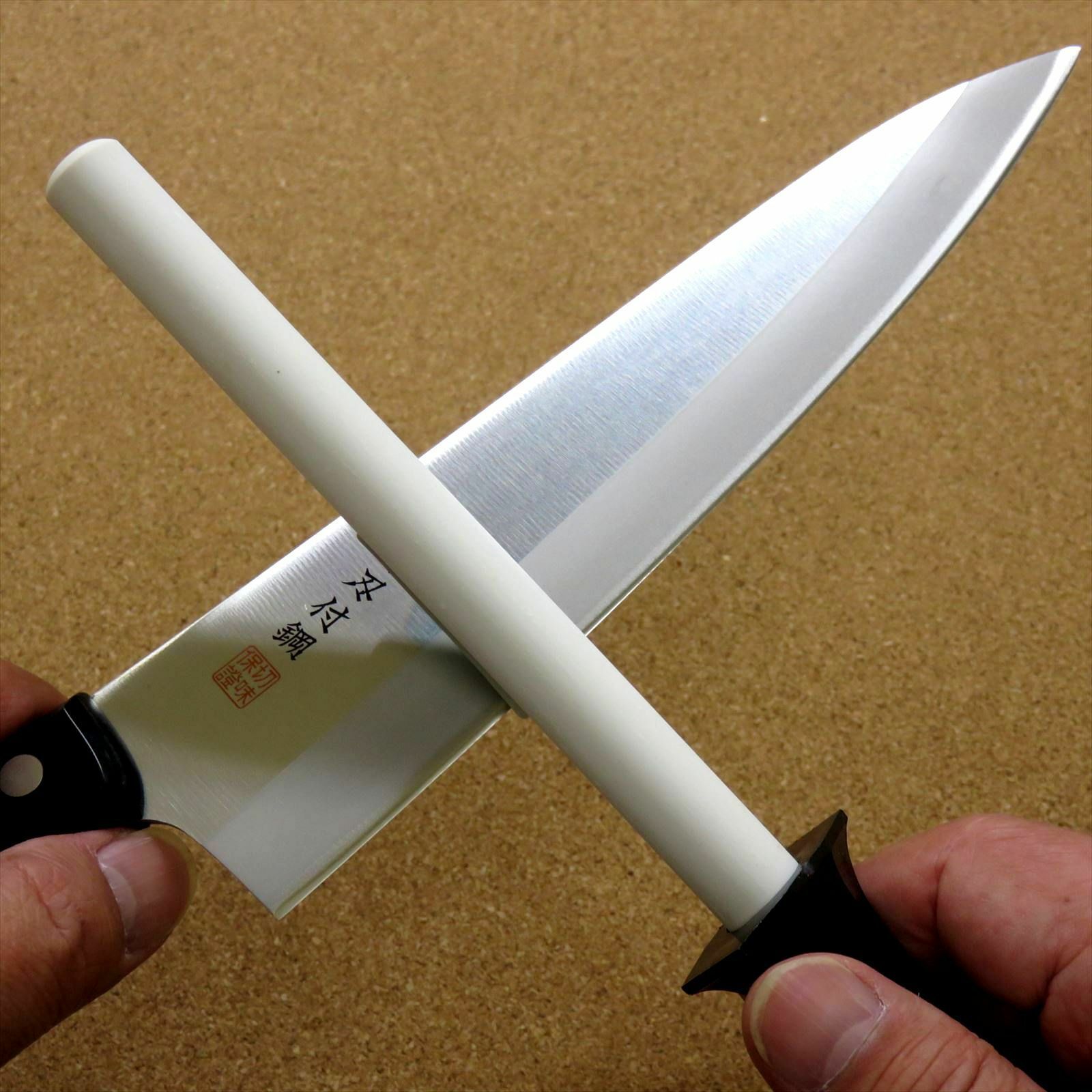 Japanese Kitchen knife Ceramic Sharpening stone Stick Whetstone #800-#1000 JAPAN - £28.15 GBP