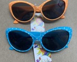 Unbranded  2 Pairs Girls Cateye Polkadot Fashion Plastic Sunglasses nwt - $9.87