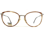 Gianfranco Ferre Eyeglasses Frames GFF 124 F38 Brown Tortoise Silver 52-... - $51.28