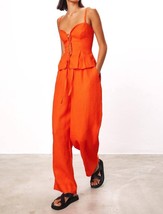 Mara Hoffman jackie pant in Poppy - size S - $205.92