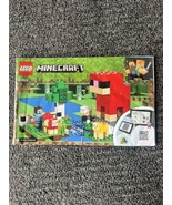 Lego Minecraft The Wool Farm Instruction Booklet Manual Replacement 21153 - £5.00 GBP