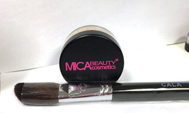 Mica Beauty MF-5 cappuchino (new container) + Cala Angled Brush 77102 - $44.55