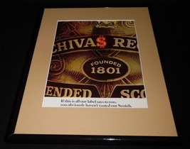 1984 Chivas Regal Scotch 11x14 Framed ORIGINAL Vintage Advertisement C - £25.88 GBP