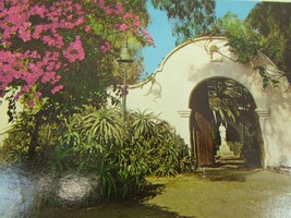 Vintage Mission San Diego De Alcala CA Postcard 51738 California - £9.53 GBP